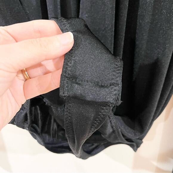 Free People Turnt Thong BodySuit Long Sleeves Women’s size XS Black - Picture 5 of 10